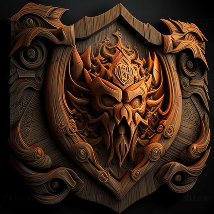 3D model World of Warcraft Classic game (STL)